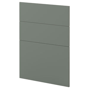 Ikea METOD - 3 fronts for dishwasher, Nickebo/matt grey-green, 60 cm