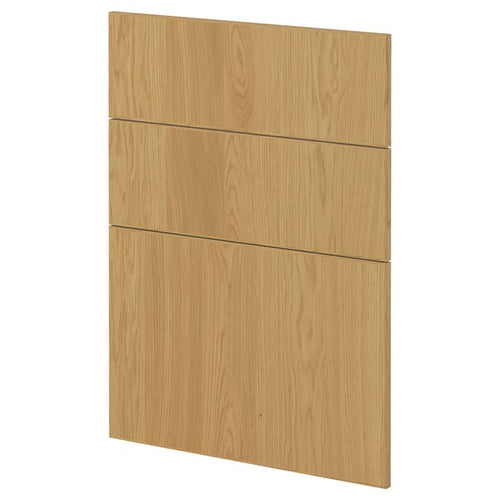 METOD 3 fronts for dishwasher, Sinarp oak veneer, 60 cm