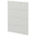 METOD 4 fronts for dishwasher, Aspudden light grey, 60 cm