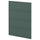 METOD 4 fronts for dishwasher, Aspudden dark grey-green, 60 cm