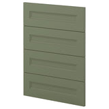 METOD 4 fronts for dishwasher, Axstad grey-green, 60 cm
