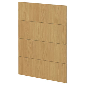 METOD 4 fronts for dishwasher, Sinarp oak veneer, 60 cm