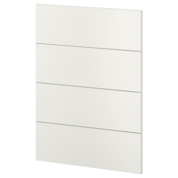 METOD - 4 fronts for dishwasher, Veddinge white , 60 cm