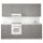 METOD kitchen, white Maximera/Bodbyn grey, 240x228x60 cm