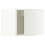 METOD top cabinet, white/Aspudden matt white, 40x40 cm