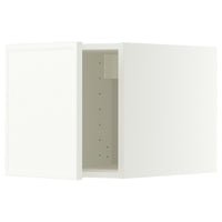 METOD top cabinet, white/Aspudden matt white, 40x40 cm