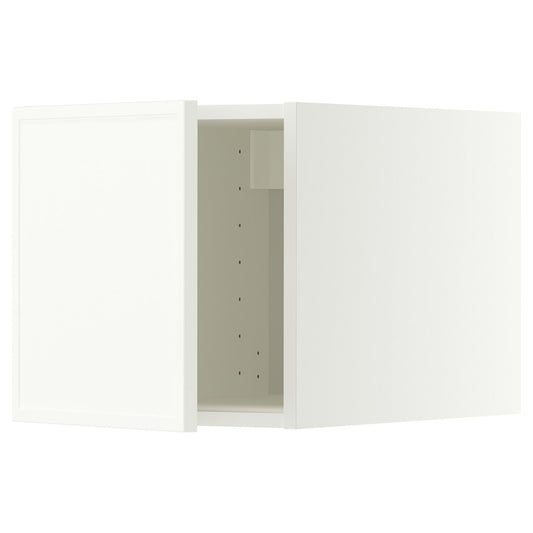 METOD top cabinet, white/Aspudden matt white, 40x40 cm