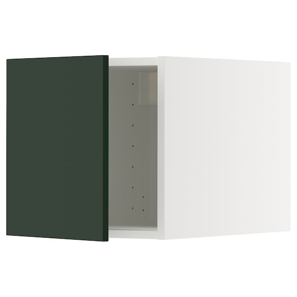 METOD - Top element, white/Havstorp deep green,40x40 cm