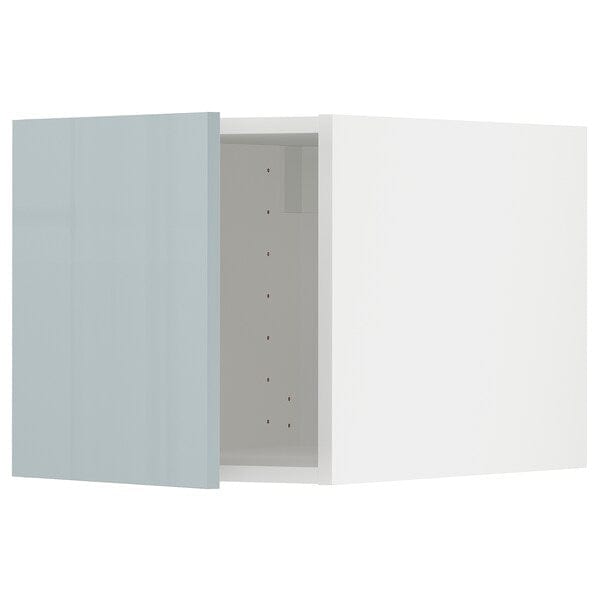 Ikea METOD - Top cabinet, white/Kallarp light grey-blue, 40x40 cm