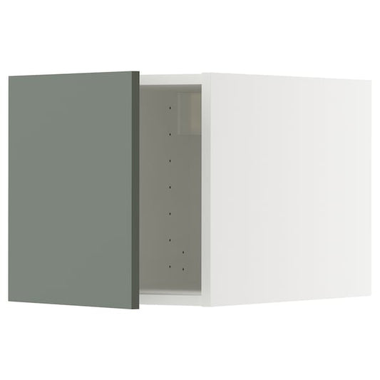 Ikea METOD - Top cabinet, white/Nickebo matt grey-green, 40x40 cm