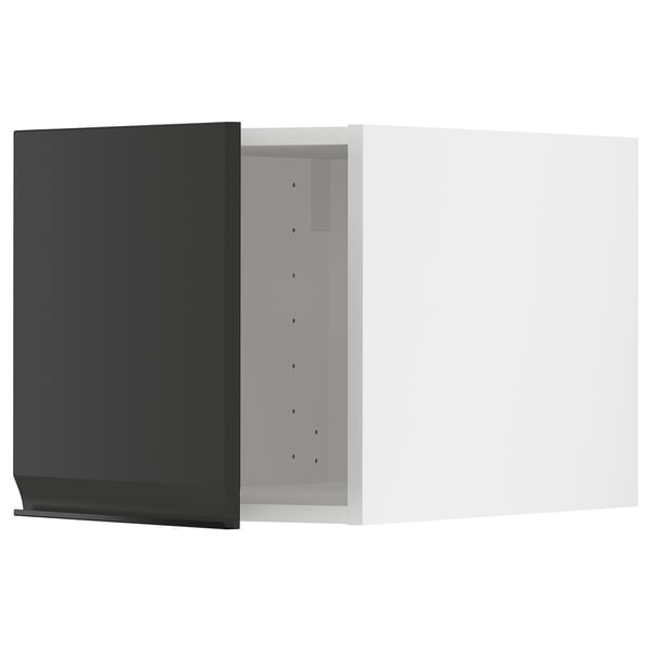METOD top cabinet, white/Upplöv matt anthracite, 40x40 cm