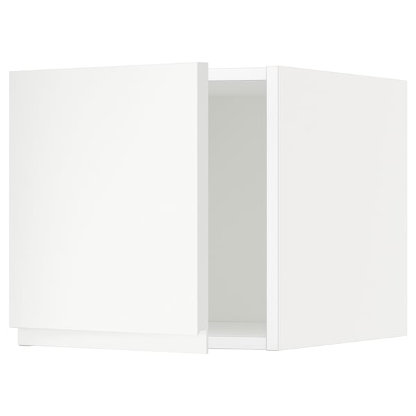 METOD top cabinet, white/Voxtorp matt white, 40x40 cm