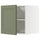 METOD top cabinet for fridge/freezer, white/Axstad grey-green, 60x60 cm