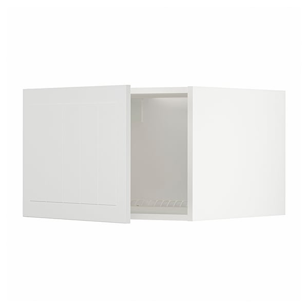 METOD top cabinet for fridge/freezer, white/Stensund white, 60x40 cm