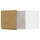 METOD - METOD Top cabinet for fridge/freezer, white/Voxtorp oak effect, 60x40 cm