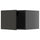 METOD - METOD Top cabinet for fridge/freezer, black-grey/Nickebo matt anthracite, 60x40 cm