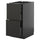 METOD / KNIVSHULT - METOD / KNIVSHULT Base cb 2 frnts/2 low/1 md/1 hi drw, black-grey/Nickebo matt anthracite, 40x60 cm