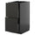 METOD / KNIVSHULT - METOD / KNIVSHULT Base cb 2 fronts/2 high drawers, black-grey/Nickebo matt anthracite, 40x60 cm
