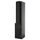 METOD / KNIVSHULT - METOD / KNIVSHULT Hc w p-o func 3drw/1dr/2shlv, black-grey/Lerhyttan black stained, 40x60x240 cm