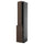 METOD / KNIVSHULT - METOD / KNIVSHULT Hc w p-o func 3drw/1dr/2shlv, black-grey/Sinarp brown, 40x60x240 cm