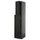METOD / KNIVSHULT - METOD / KNIVSHULT Hc w p-o func 4drw/1dr/2shlv, black-grey/Lerhyttan black stained, 40x60x220 cm