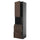 METOD / KNIVSHULT - METOD / KNIVSHULT Hi cab f micro combi w door/3 drwrs, black-grey/Sinarp brown, 60x60x240 cm