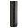 METOD / KNIVSHULT - METOD / KNIVSHULT Hi cab w 2 doors/4 drawers, black-grey/Nickebo matt anthracite, 40x60x200 cm