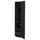 METOD / KNIVSHULT - METOD / KNIVSHULT High cabinet with cleaning interior, black-grey/Lerhyttan black stained, 40x60x200 cm
