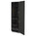 METOD / KNIVSHULT - METOD / KNIVSHULT High cabinet with cleaning interior, black-grey/Nickebo matt anthracite, 60x60x200 cm