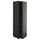 METOD / KNIVSHULT - METOD / KNIVSHULT High cabinet with drawers, black-grey/Lerhyttan black stained, 60x60x200 cm