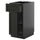 METOD / KNIVSHULT - METOD / KNIVSHULT Base cab w wire basket/drawer/door, black-grey/Lerhyttan black stained, 40x60 cm