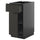 METOD / KNIVSHULT - METOD / KNIVSHULT Base cab w wire basket/drawer/door, black-grey/Upplöv matt anthracite, 40x60 cm