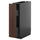 METOD / KNIVSHULT - METOD / KNIVSHULT Base cabinet/pull-out int fittings, black-grey/Sinarp brown, 20x60 cm