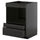 METOD / KNIVSHULT base cabinet f built-in appliances, black-grey/Upplöv matt anthracite, 60x60 cm
