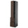 METOD / KNIVSHULT - METOD / KNIVSHULT Hi cab w shlvs/4 drawers/dr/2 frnts, black-grey/Sinarp brown, 40x60x220 cm