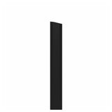 METOD cover strip vertical, black-grey, 220 cm