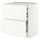METOD / MAXIMERA base cb 2 frnts/2 low/1 md/1 hi drw, white/Aspudden matt white, 80x60 cm