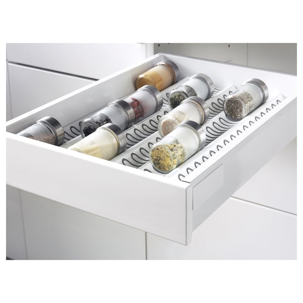 METOD / MAXIMERA - METOD / MAXIMERA Base cb 2 frnts/2 low/1 md/1 hi drw, white/Bodbyn grey, 40x60 cm