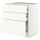 METOD / MAXIMERA base cb 3 frnts/2 low/1 md/1 hi drw, white/Aspudden matt white, 80x60 cm