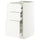 METOD / MAXIMERA base cb 3 frnts/2 low/1 md/1 hi drw, white/Aspudden matt white, 40x60 cm