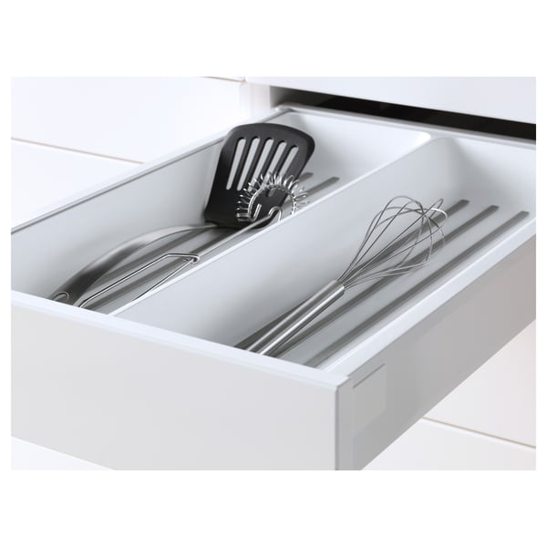 METOD / MAXIMERA base cb 3 frnts/2 low/1 md/1 hi drw, white/Bodbyn off-white, 40x60 cm