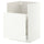 METOD / MAXIMERA base cab f TALLSJÖN sink, white/Aspudden matt white, 60x60 cm