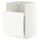 METOD / MAXIMERA base cab f TALLSJÖN sink, white/Aspudden matt white, 60x60 cm