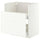 METOD / MAXIMERA base cab f TALLSJÖN sink, white/Aspudden matt white, 80x60 cm