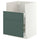 METOD / MAXIMERA base cab f TALLSJÖN sink, white/Aspudden dark grey-green, 60x60 cm