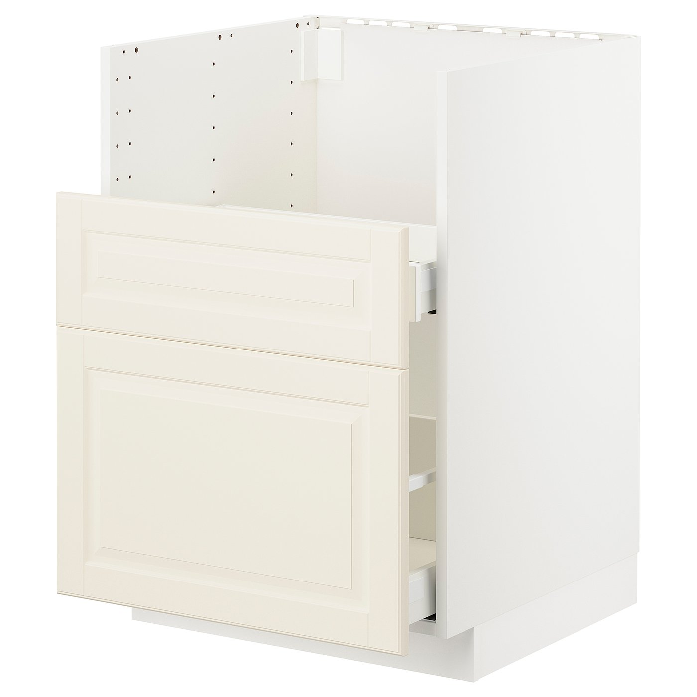 METOD / MAXIMERA base cab f TALLSJÖN sink, white/Bodbyn off-white, 60x60 cm