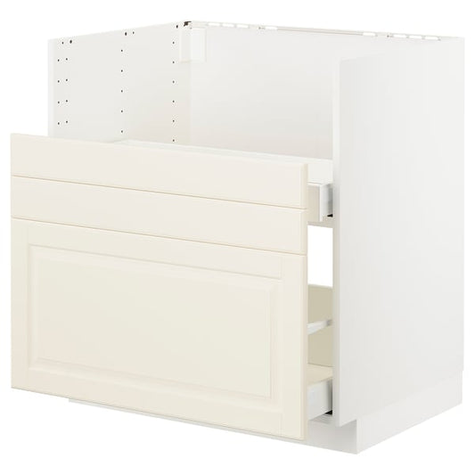 METOD / MAXIMERA - METOD / MAXIMERA Base cab f TALLSJÖN sink, white/Bodbyn off-white, 80x60 cm