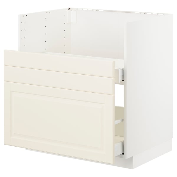 METOD / MAXIMERA - METOD / MAXIMERA Base cab f TALLSJÖN sink, white/Bodbyn off-white, 80x60 cm