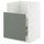METOD / MAXIMERA - METOD / MAXIMERA Base cab f TALLSJÖN sink, white/Nickebo matt grey-green, 60x60 cm