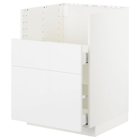 METOD / MAXIMERA base cab f TALLSJÖN sink, white/Ringhult white, 60x60 cm